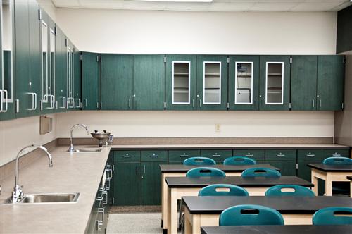 Science Classroom Casework at Virginia Beach Middle School