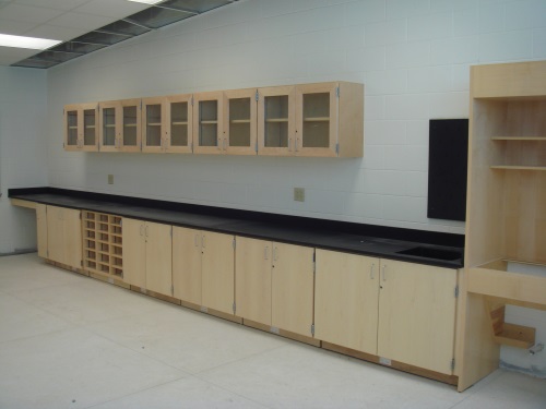 Science Lab Cabinets at Great Neck Middle School